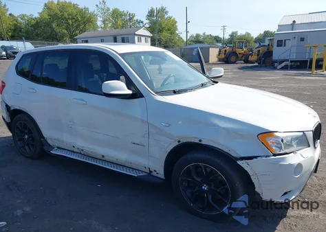 2014 BMW X3 xDrive35I z USA, uszkodzony, nr VIN 5UXWX7C59E0E82918
